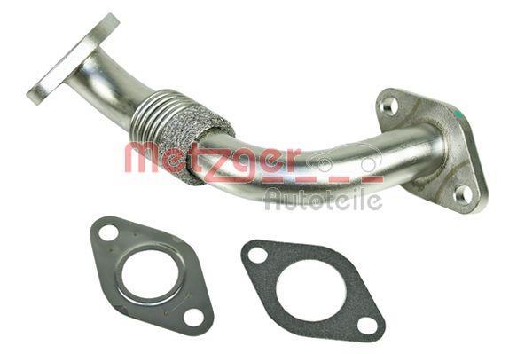 Durite de reniflard d'huile (Tuyau de vapeur d'huile moteur) METZGER ref. 0892651
